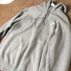 Gray Nike sweatshirt